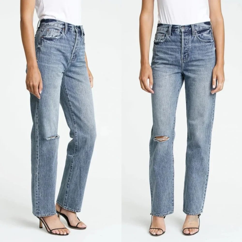 Pistola Cassie High Rise Straight Jeans